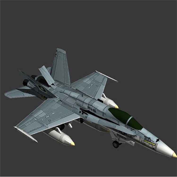 昌吉3D舰载战斗机模型